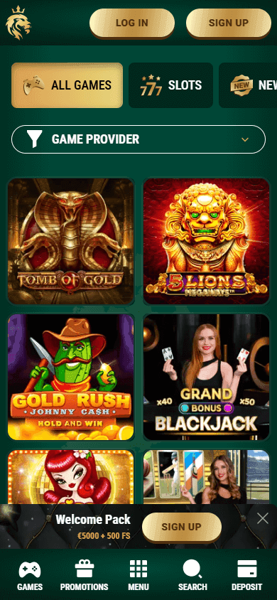 RichardCasino casino screenshot
