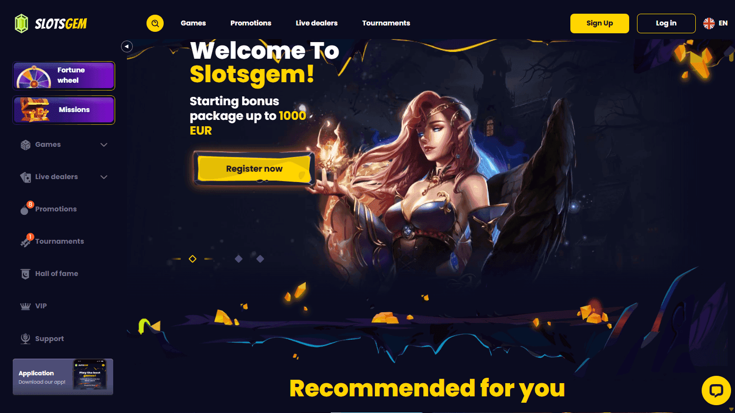 slots gem casino screenshot