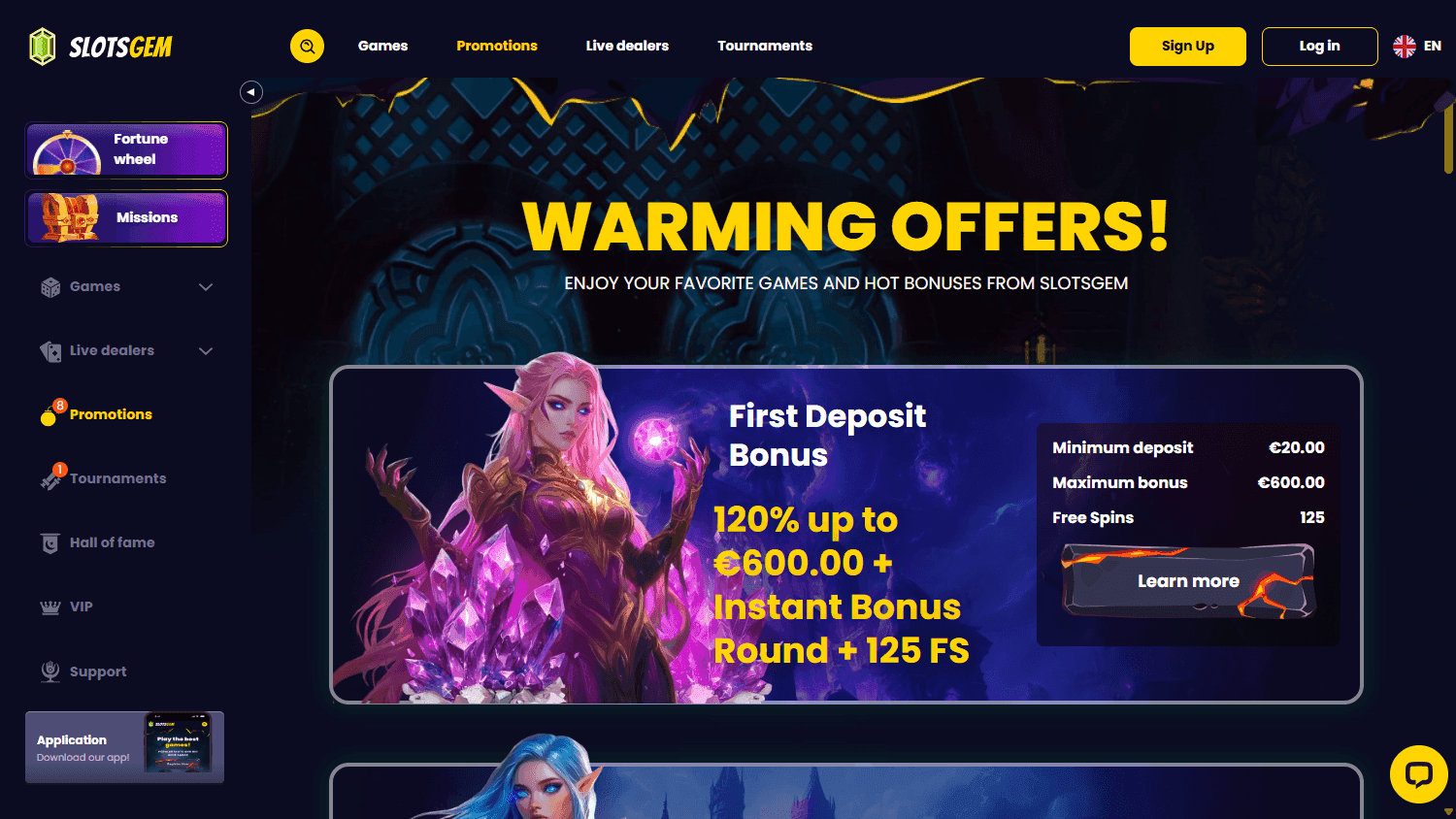 slots gem casino screenshot