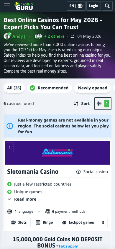 Slotuna screenshot